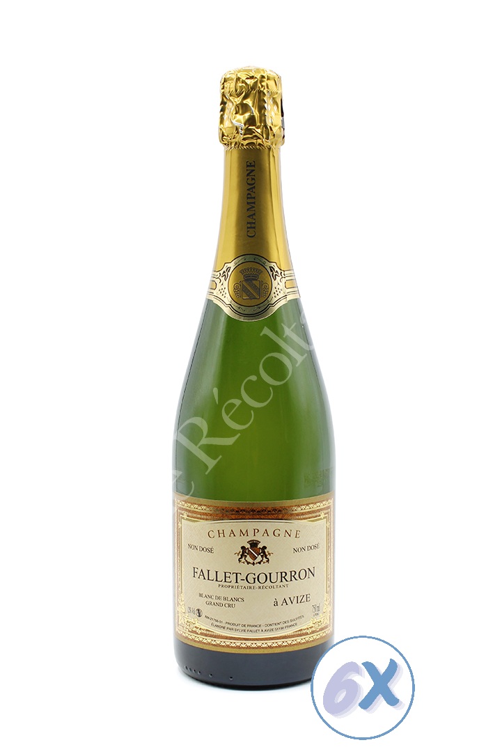 Fallet-Gourron Blanc de Blancs Grand Cru Non Dosé (R16/17) (Pack6)