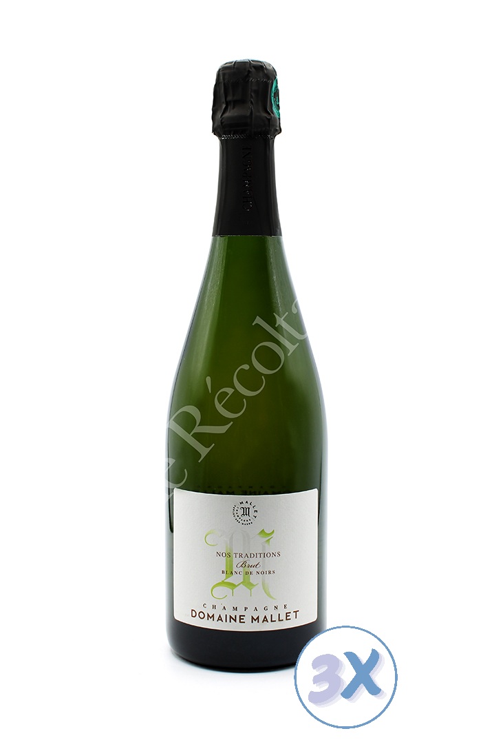 "Nos Tradition" Blanc de Noirs Brut (R22) (Pack3)