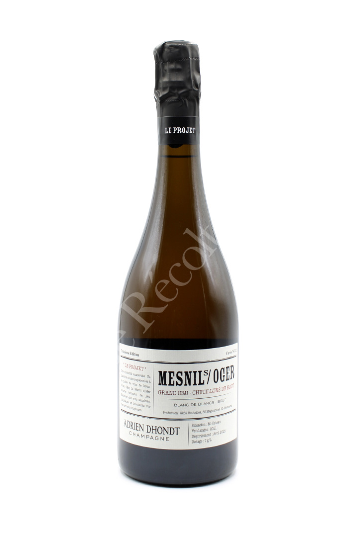 Chetillons de Haut 2021 Mesnil sur Oger Brut Grand Cru